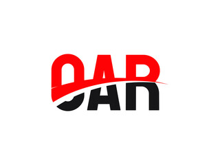 OAR Letter Initial Logo Design Vector Illustration