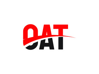 OAT Letter Initial Logo Design Vector Illustration
