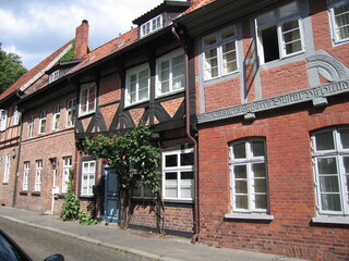 Fototapeta na wymiar Obere Schrangenstraße Lüneburg