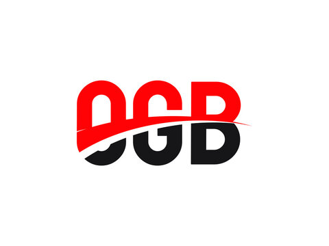 OGB Letter Initial Logo Design Vector Illustration