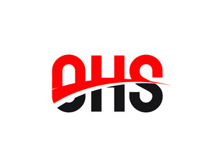OHS Letter Initial Logo Design Vector Illustration