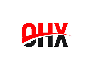 Fototapeta premium OHX Letter Initial Logo Design Vector Illustration