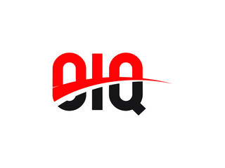 Fototapeta premium OIQ Letter Initial Logo Design Vector Illustration