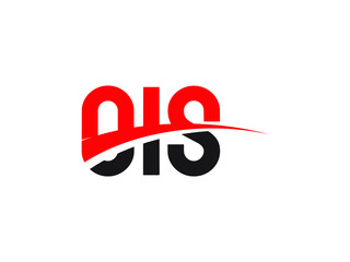 OIS Letter Initial Logo Design Vector Illustration