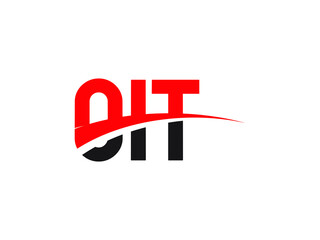 OIT Letter Initial Logo Design Vector Illustration