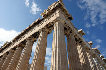 The Parthenon Tempel of the Acropolis