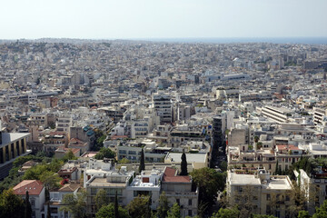 View of Athene from the Acropolis