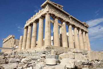 The Parthenon tempel of Acropolis