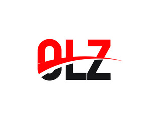 OLZ Letter Initial Logo Design Vector Illustration