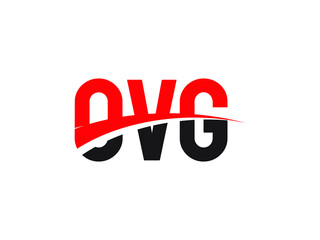 OVG Letter Initial Logo Design Vector Illustration