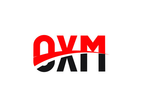 OXM Letter Initial Logo Design Vector Illustration