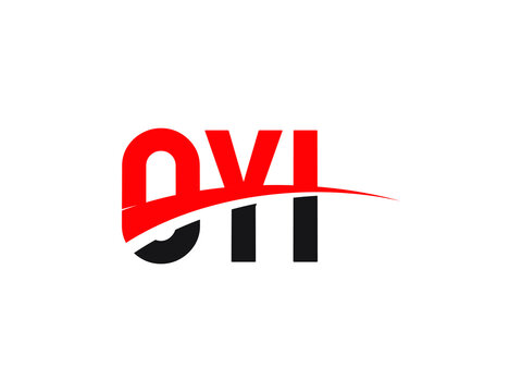 OYI Letter Initial Logo Design Vector Illustration