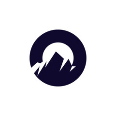 mountain logo design