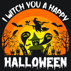 Halloween t-shirt design