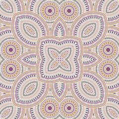 Retro portugese azulejo tile seamless pattern. Ethnic structure vector swatch. Carpet print design. Stylish lisbon azulejo tilework endless pattern. Wall decoration template.