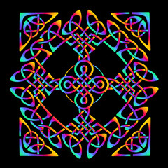Celtic folk ornament