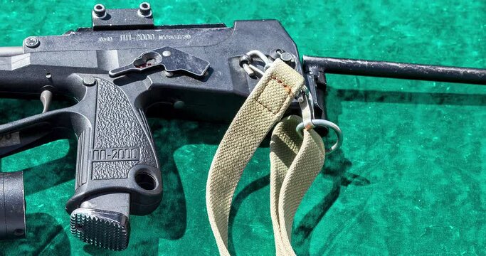 Submachine gun "PP-2000" - personal defense weapon.
