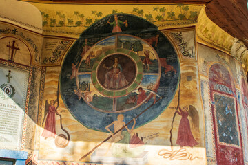 The circle of life, photo taken at transfiguration monastery "St. Transfiguration" near Veliko Tarnovo city