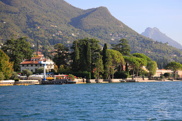Barbarano at the Lake Garda. Brescia, northern Italy, Europe.