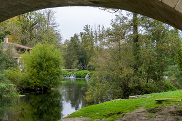 bridge over the river