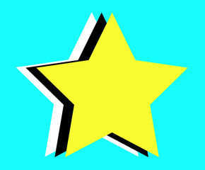 3d icon stars