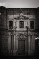Palermo Inner City on a warm October autumn day on Sicily, Italy