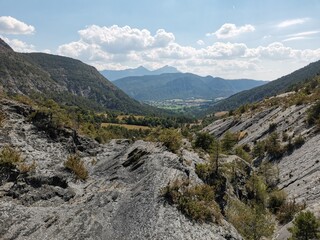 Nice road for mtb bike, trails in south france