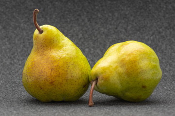 Two Pears Pakham    on a fleecy backdrop