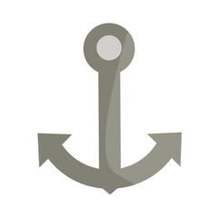 anchor on white background