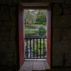 old door to the river