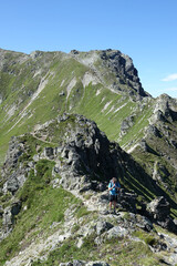 Aufstieg zum Riedkopf im Montafon