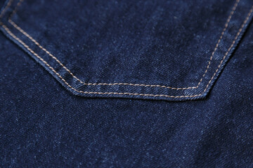 Blue jeans material fabric texture fashion seam macro