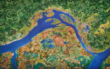 Aerial View of Guana River Wildlife Preserve