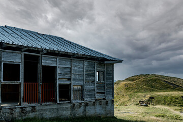 Casa de pastores abandonada