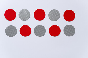 geometric circles on paper