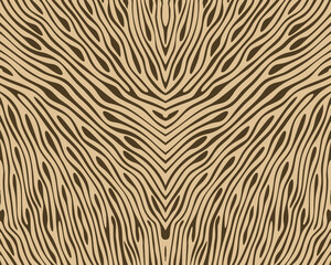 Seamless pattern with abstract organic lines in 2 colors