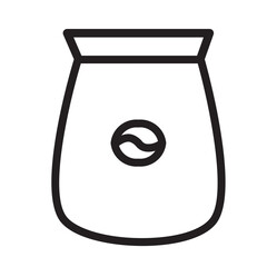 icon cofee outline 