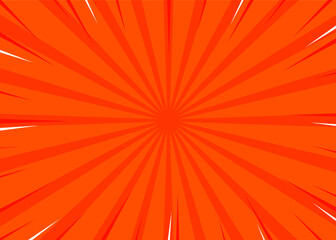 Obraz premium orange background design with comic stripes effect