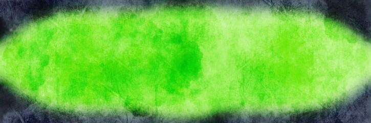 Abstract background painting art with glowing green rustic texture paint brush for christmas poster, banner, website, card background