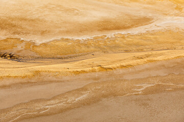 Kati Thanda-Lake Eyre, South Australia, Australia aerial photography showing the colours of the outback