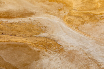 Kati Thanda-Lake Eyre, South Australia, Australia aerial photography showing the colours of the outback