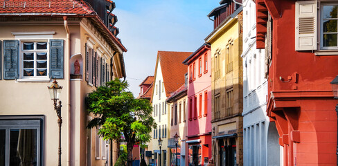 Cityscape of Ettlingen, Baden-Württemberg, Germany, Europe