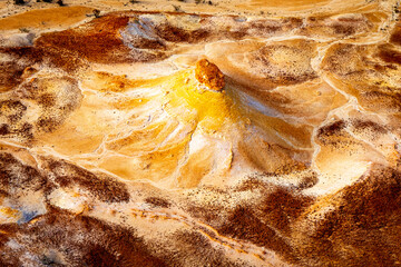 Anna Creek Painted Hills, South Australia, Australia aerial photography showing Australia's outback...
