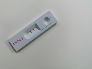 Rapid test cassette for CA 19.9 test, tumor marker for pancreatic cancer