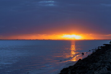 Florida Tampa bay sunset landscape	