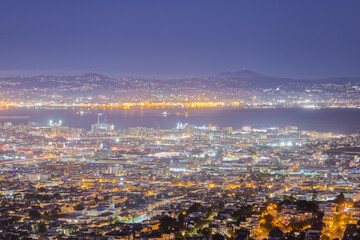 Fototapeta premium San Francisco Landscape in the Evenign