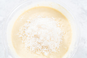 Coconut banana pancakes