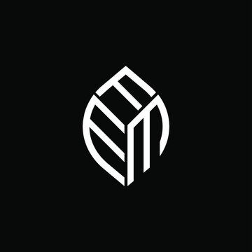 FEM letter logo creative design. FEM unique design
