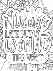 I use cookies to improve my performance. Funny cookie quote and doodles. Hand-drawn lettering and illustration for coloring book.