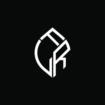 FLR letter logo creative design. FLR unique design
